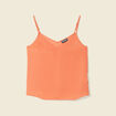Caraco éco-responsable orange foncé femme