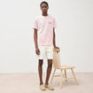 Short jogpant ecru homme