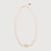 Collier blanc femme