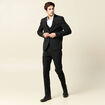 Veste blazer cintrée noir homme