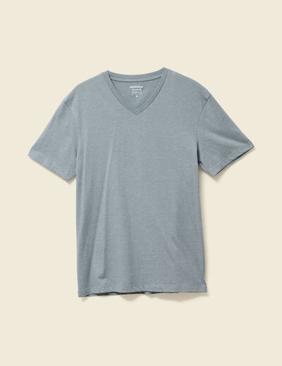 T-shirt manches courtes homme vert foncé homme