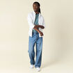 T-shirt manches courtes vert foncé homme