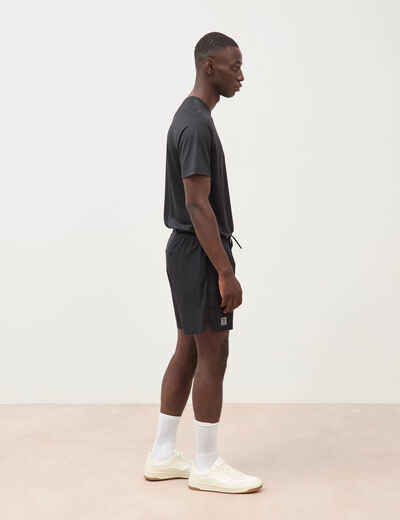 Short doubl&eacute; noir homme