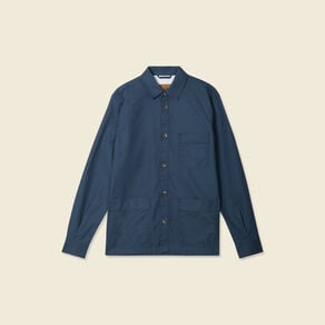 surchemise manches longues bleu marine homme Surchemise manches longues bleu marine homme