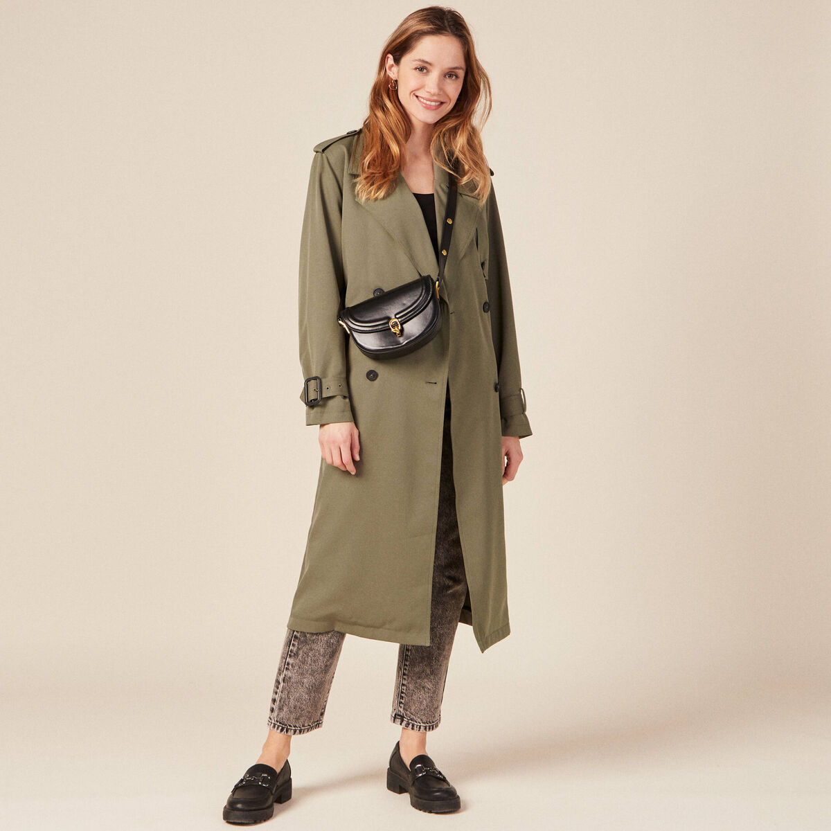Débardeur femme uni col arrondi Instinct noir femme