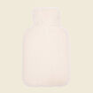 Bouillote fausse fourrure beige femme