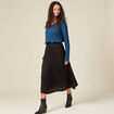 Pull bleu canard femme