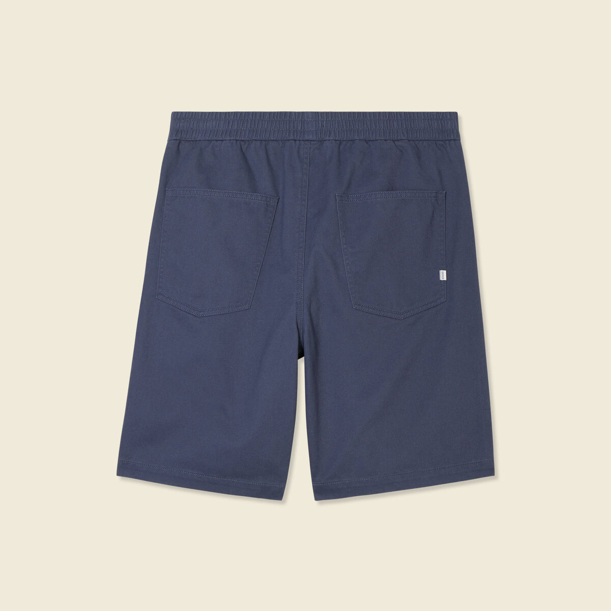 Bermuda droit bleu marine homme