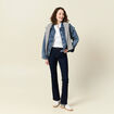 Polo manches courtes blanc femme