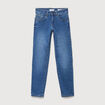 Jeans slim 7/8&egrave;me denim stone femme