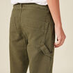 Pantalon chino taupe homme