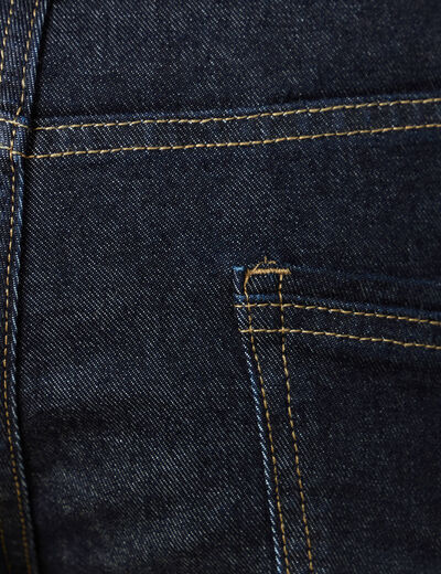 Jeans slim 5 poches longueur 32 denim brut clean homme