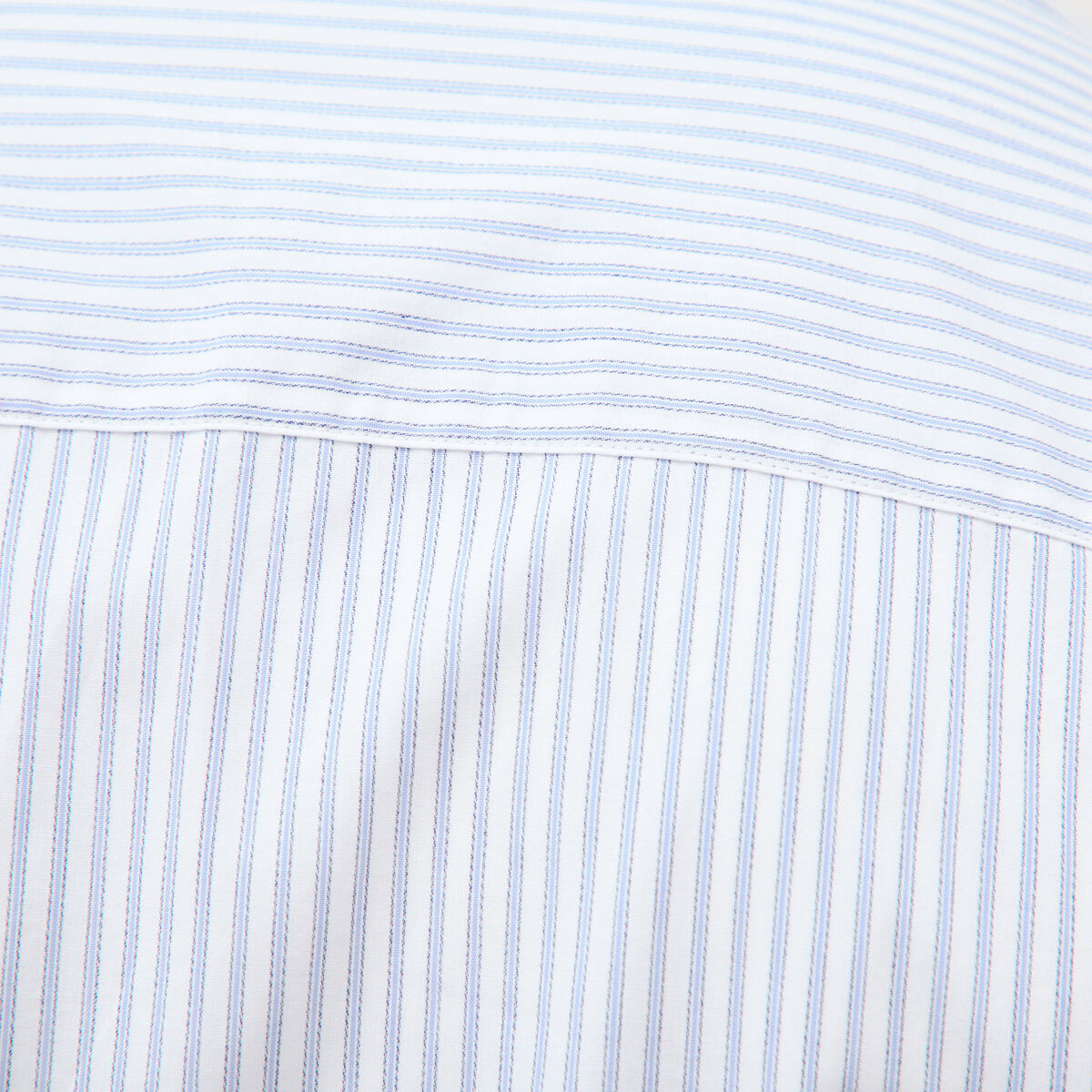 Chemise col classique manches longues gris fonc&eacute; homme