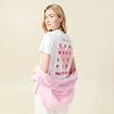T-shirt manches courtes blanc femme
