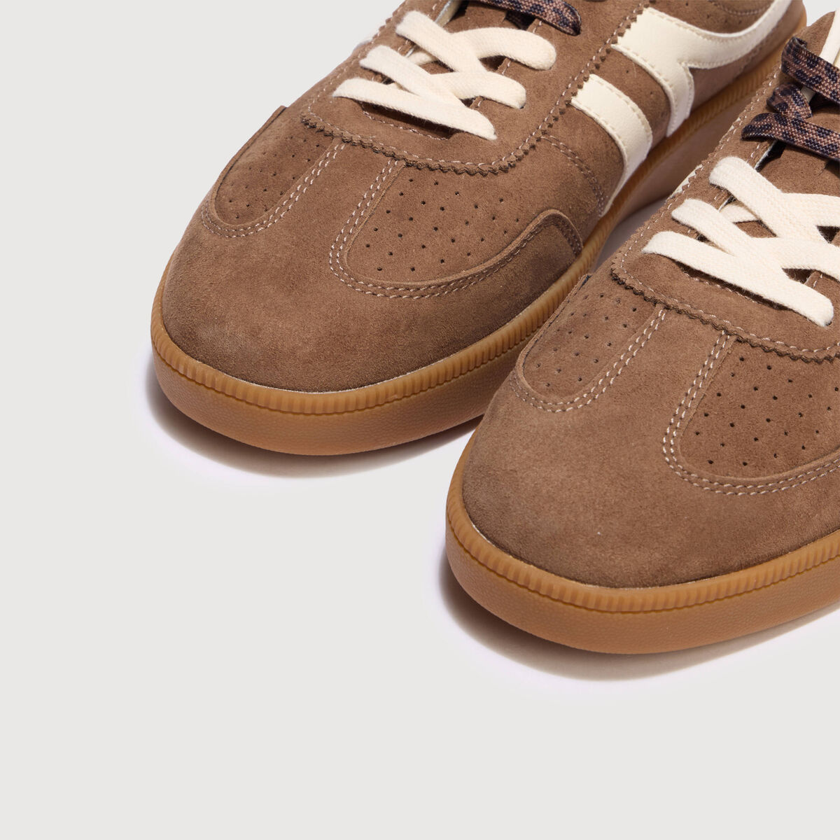 Basket semelle miel marron femme