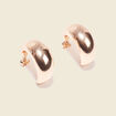 Boucles d'oreilles créoles couleur or femme