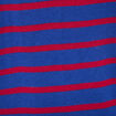 Pull manches longues col rond bleu roi femme