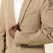 Veste blazer stretch taupe homme