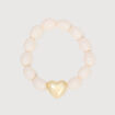 Bracelet blanc femme