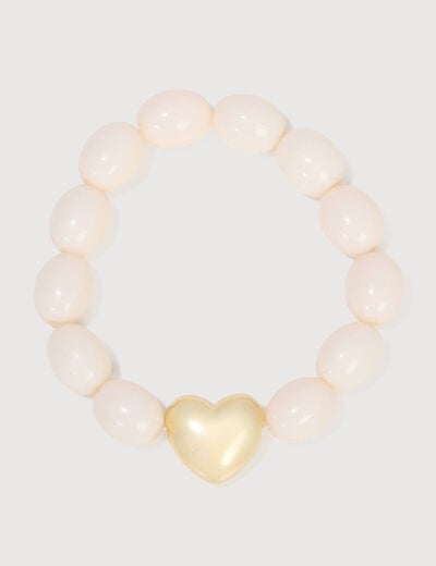 Bracelet blanc femme