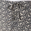 Jupe longue portefeuille noir femme