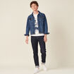 T-shirt manches courtes ecru homme