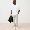 Chino coupe droite longueur 32 gris homme