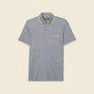 Polo manches courtes bleu marine homme