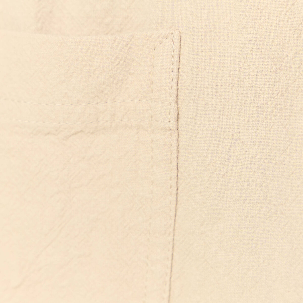 Bermuda droit à coulisse beige homme