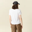 T-shirt manches courtes blanc femme
