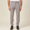 Pantalon chino slim gris homme