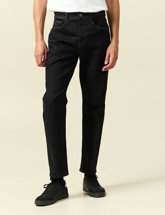 Jeans regular longueur 32 denim brut rinse homme