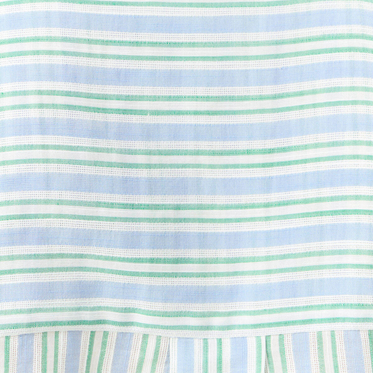 Chemise manches courtes bleu femme