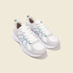 Sneakers à lacets vert foncé homme