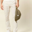 Sac banane taupe homme