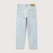 Jeans large longueur 32 en coton denim snow bleach homme