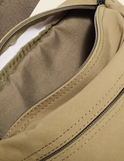 Sac banane vert kaki homme