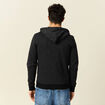 Gilet manches longues zippé noir homme