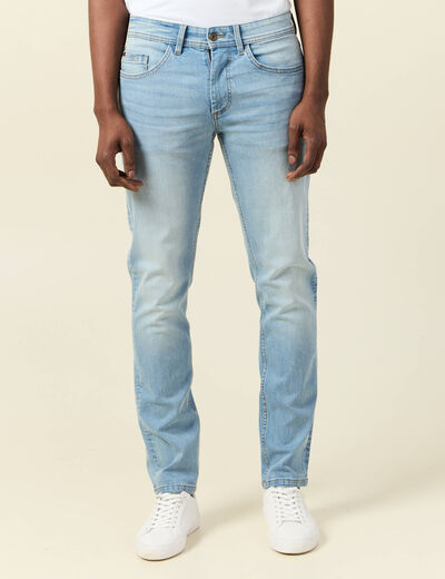 Jeans slim éco-responsable denim used homme