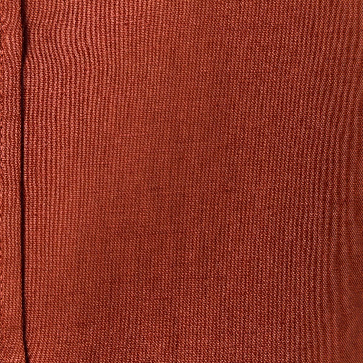 Chemise manches courtes marron cognac homme