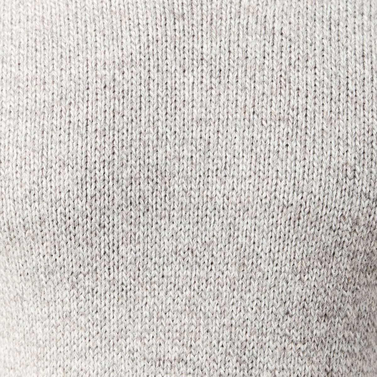 Pull manches longues gris homme