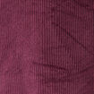 Jupe taille haute en velours prune femme