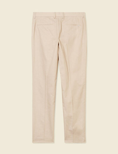 Pantalon chino gris homme