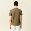 T-shirt manches courtes vert kaki homme