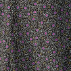 Robe droite 3/4 col v manches fluides noir femme