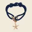 Bracelet bleu marine femme