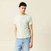 T-shirt manches courtes vert clair homme