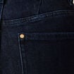 Jeans flare taille haute denim brut femme