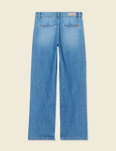 Jeans boyfriend 7/8ème denim stone femme