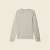 T-shirt manches longues beige homme